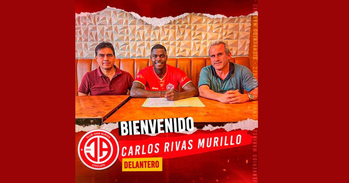 ¡'Ciclón' se refuerza! Colombiano Carlos Rivas llegó para jugar por Juan Aurich