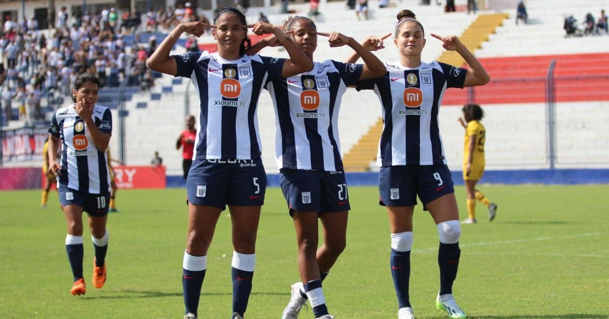 Alianza goleó por 8-0 a Cantolao en la Liga Femenina