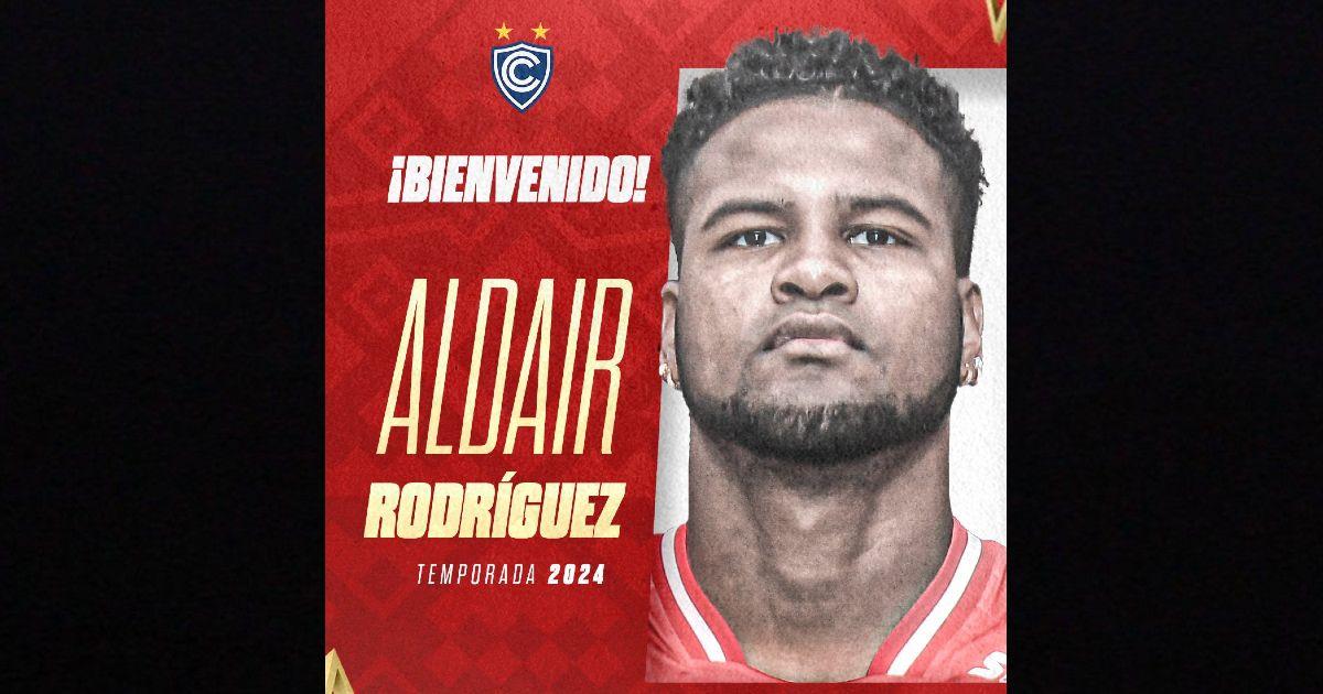 Cienciano oficializó la llegada de Aldair Rodríguez