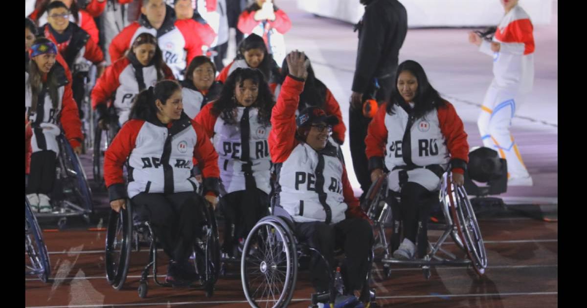 Perú estuvo presente en la inauguración de los Juegos Parapanamericanos Santiago 2023