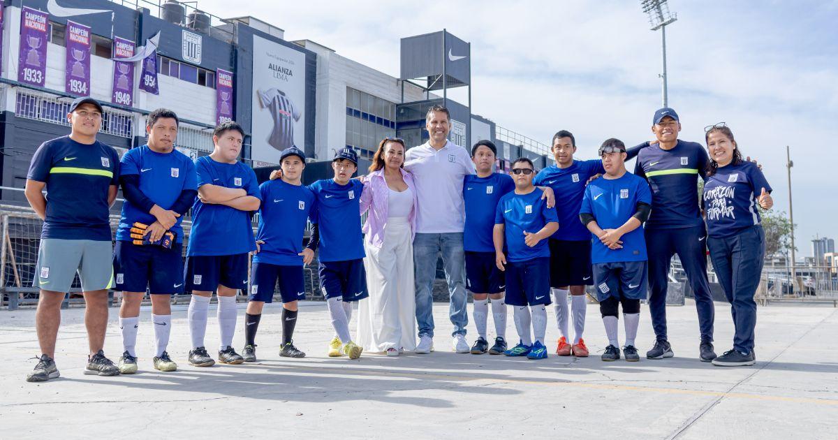 Comenzó la temporada del equipo de Futsal Down de Alianza Lima