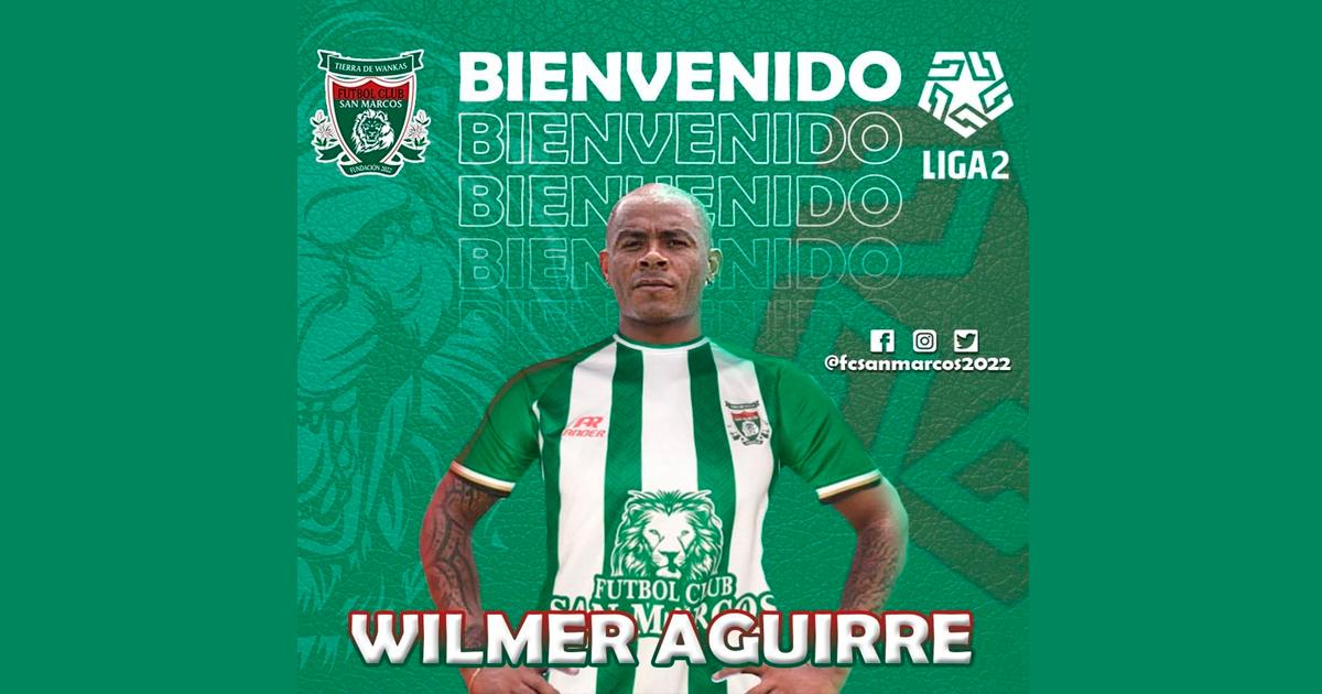 'Zorrito' Aguirre será presentado hoy en FC San Marcos que jugará Liga 2