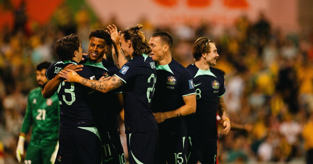 Australia goleó a Líbano por las eliminatorias asiáticas