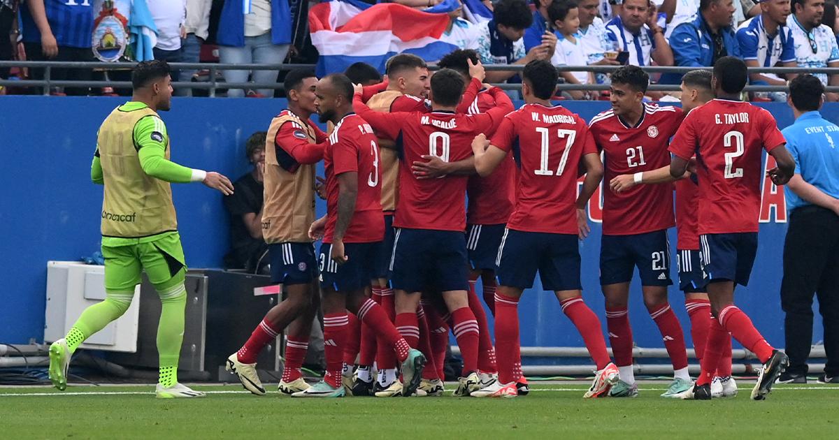 Costa Rica venció a Honduras y clasificó a la Copa América 2024
