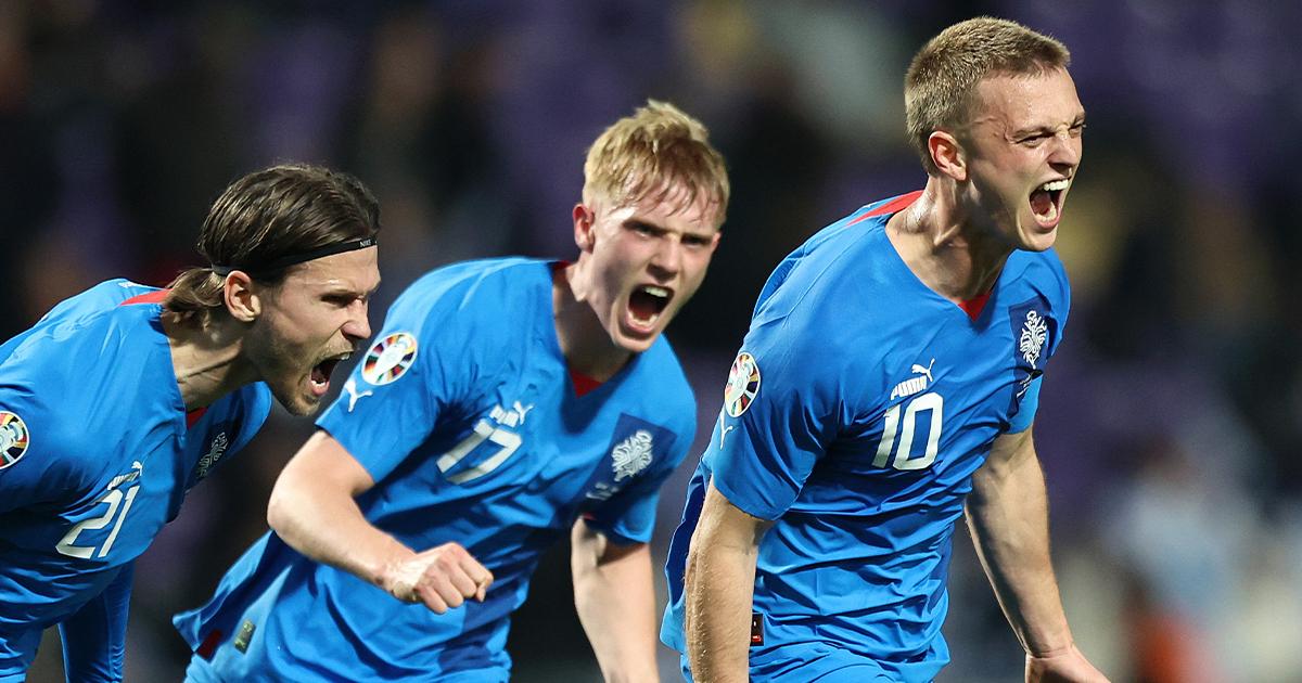 Islandia avanzó cómodamente en los playoffs de la Eurocopa
