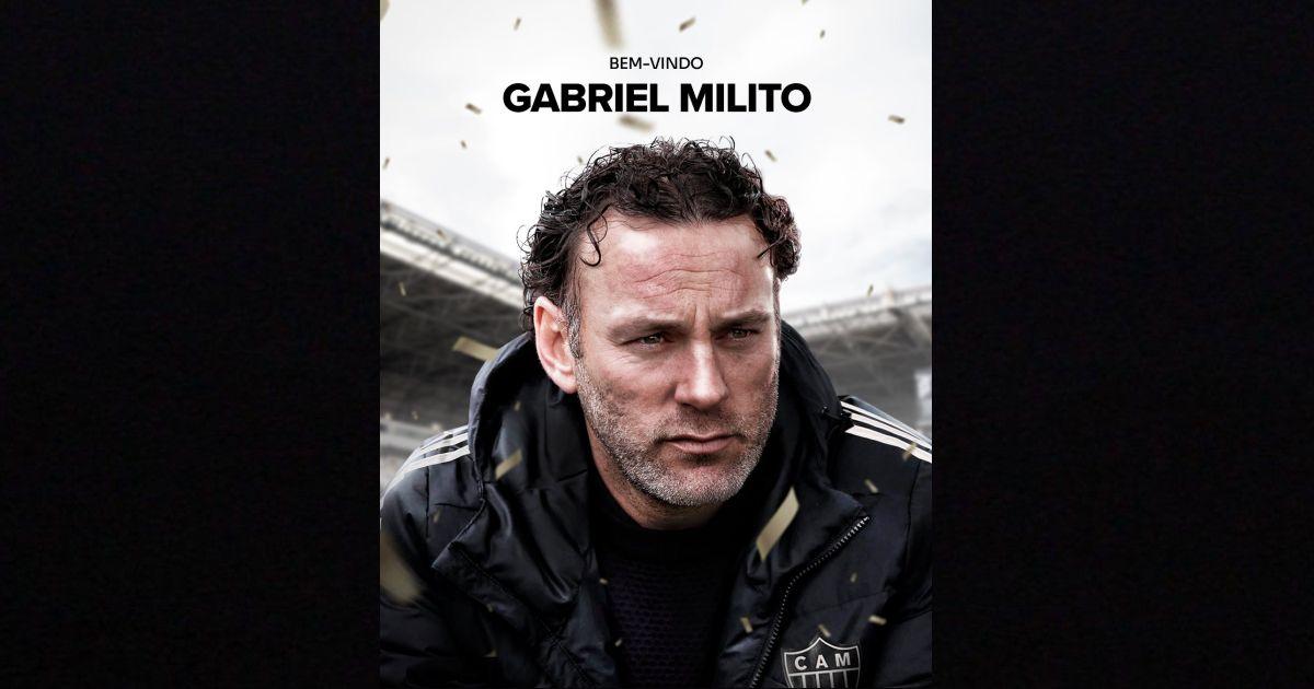 Gabriel Milito es nuevo técnico del Atlético Mineiro