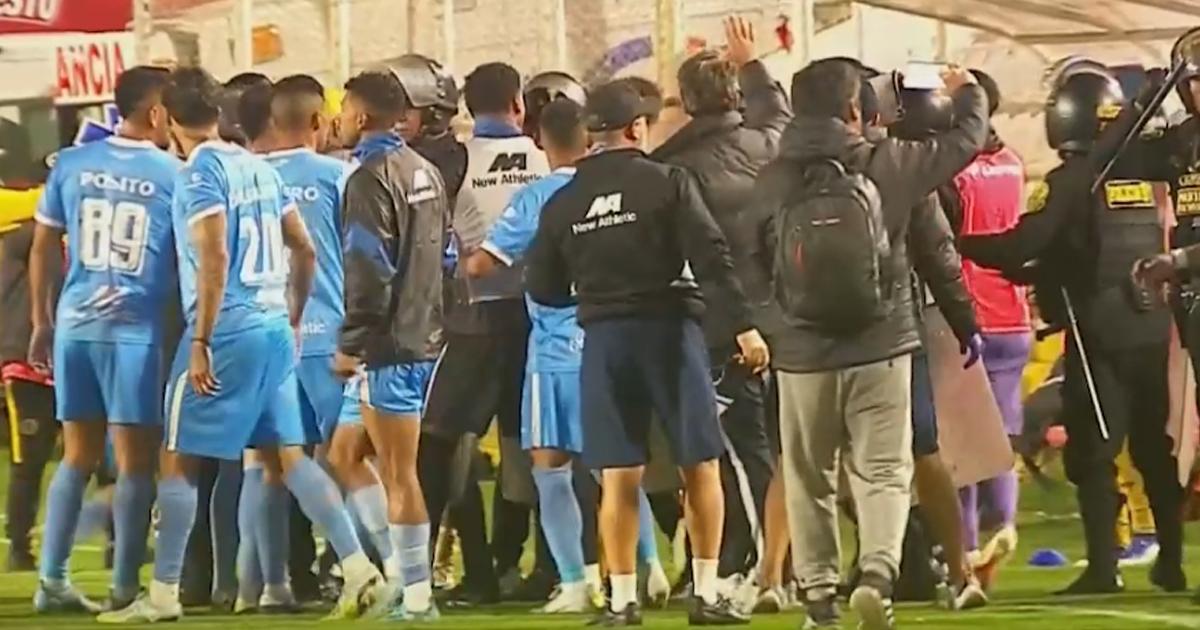 (VIDEO) Lamentable: Partido entre Cusco FC y ADT terminó en bronca