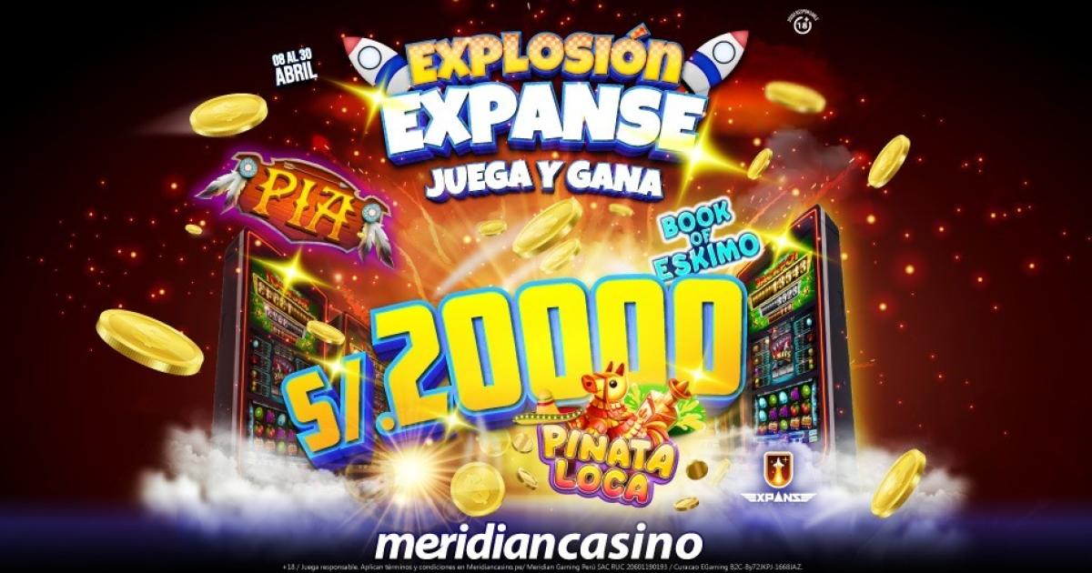 Meridian Casino te hará ganar con la explosión de Expanse