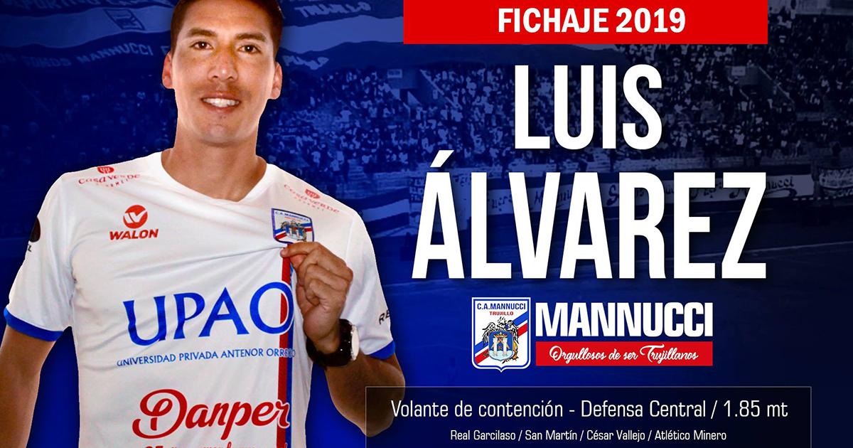 Luis Álvarez, nuevo jugador de Manucci 