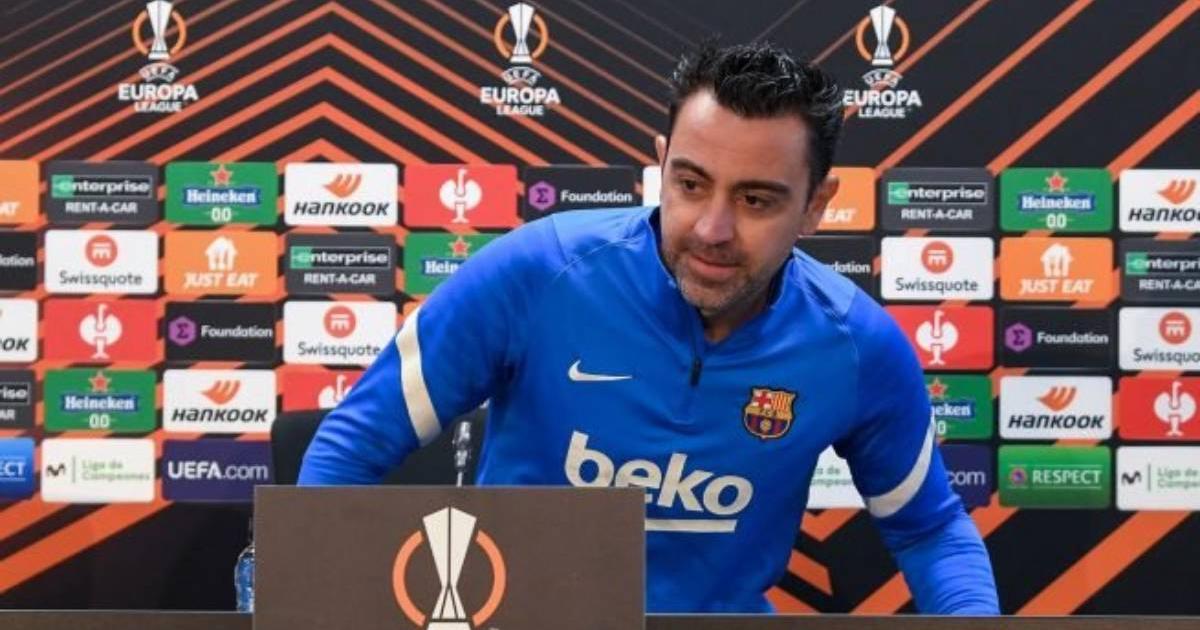 Xavi: "Sería una decepción grande quedar eliminados de la Europa League"