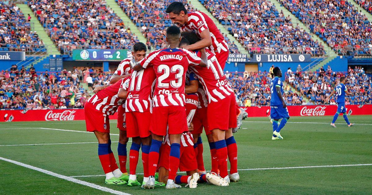 (VIDEO) Atlético de Madrid debutó goleando en la Liga Española