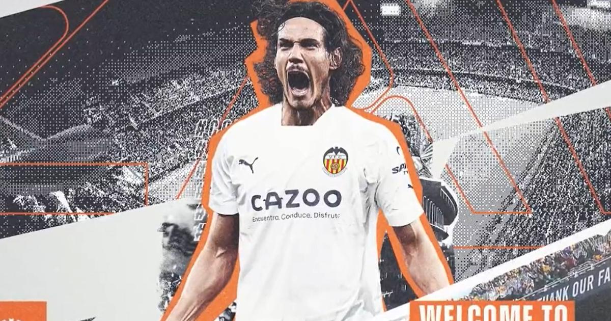 OFICIAL: Valencia anunció el fichaje de Cavani