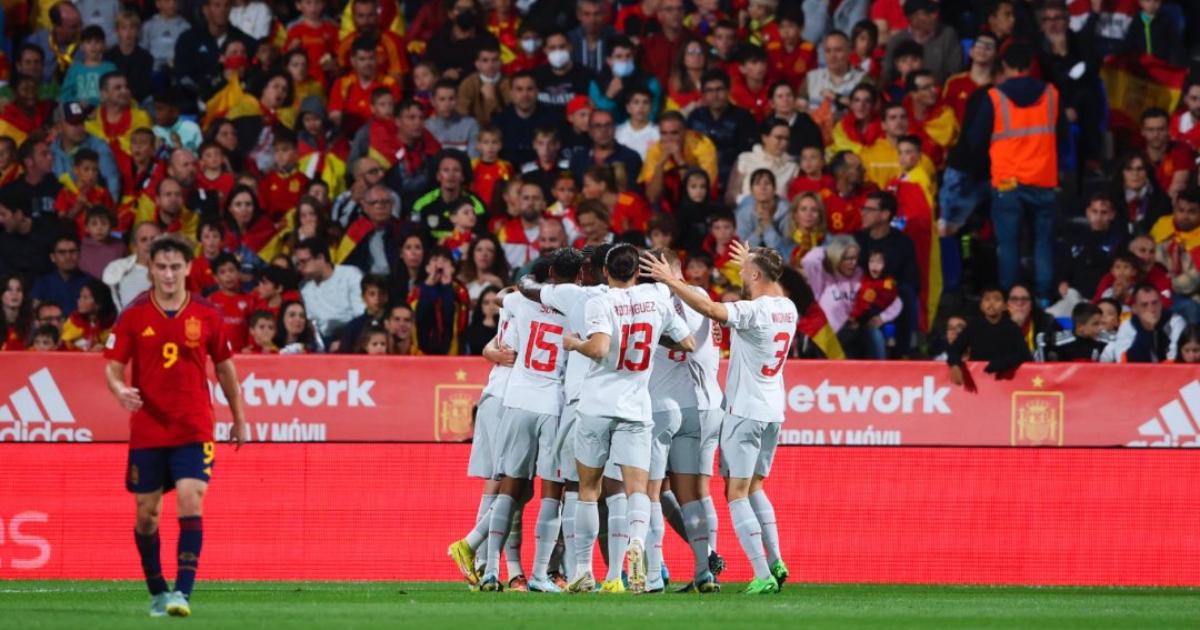 (VIDEO) Suiza derrotó a domicilio a España