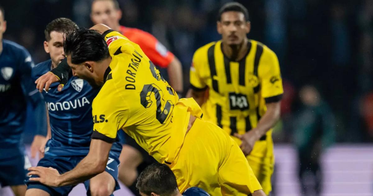 ¡Pequeño tropiezo! Borussia Dortmund igualó 1-1 pero continúa como puntero de la Bundesliga