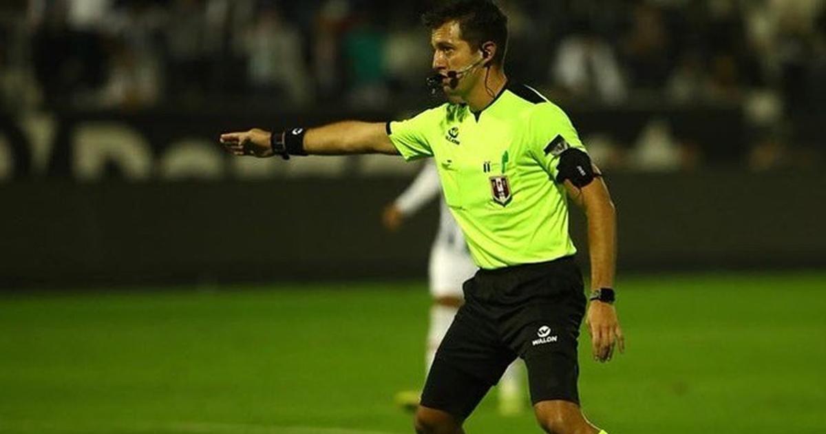 Sebastián Lozano arbitrará el duelo pendiente entre Alianza Lima y César Vallejo