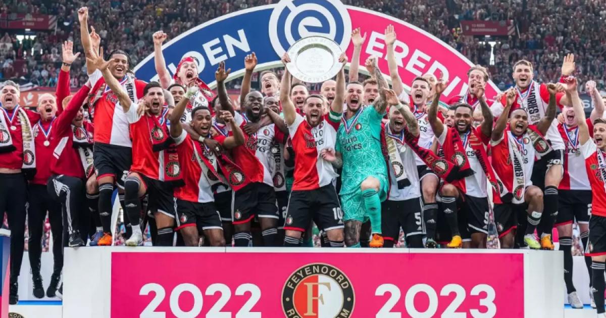 El Feyenoord de Marcos López se coronó campeón de la Eredivisie