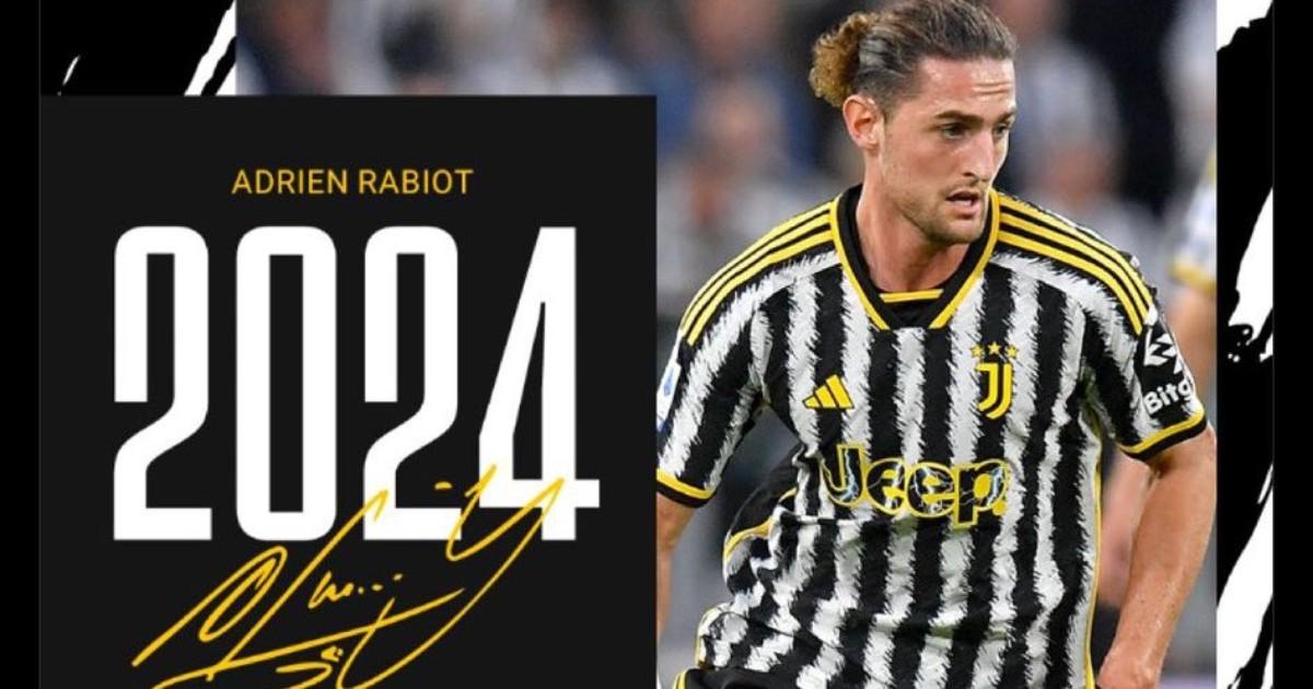 Fin de la novela: Rabiot renovó con la Juventus 