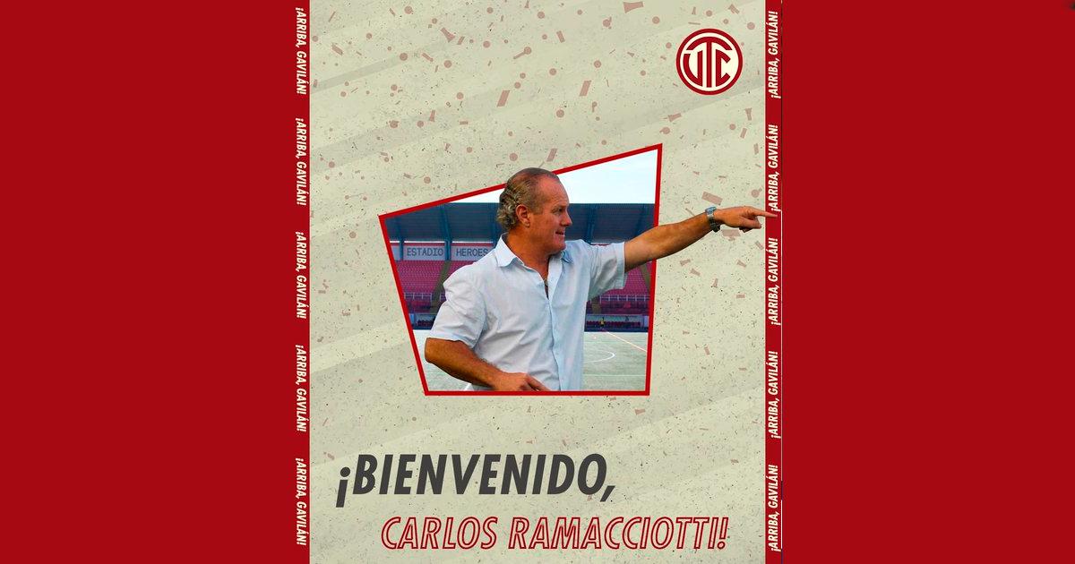 UTC anunció a Carlos Ramacciotti como nuevo DT