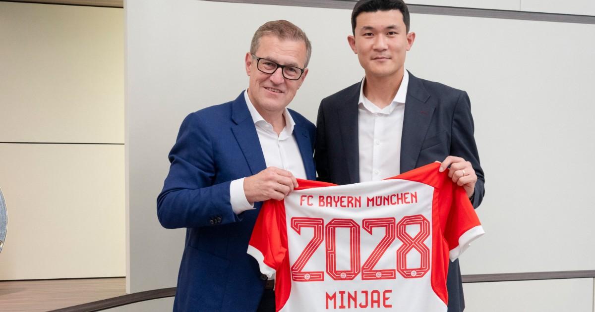 Bayern Múnich fichó a coreano Minjae Kim