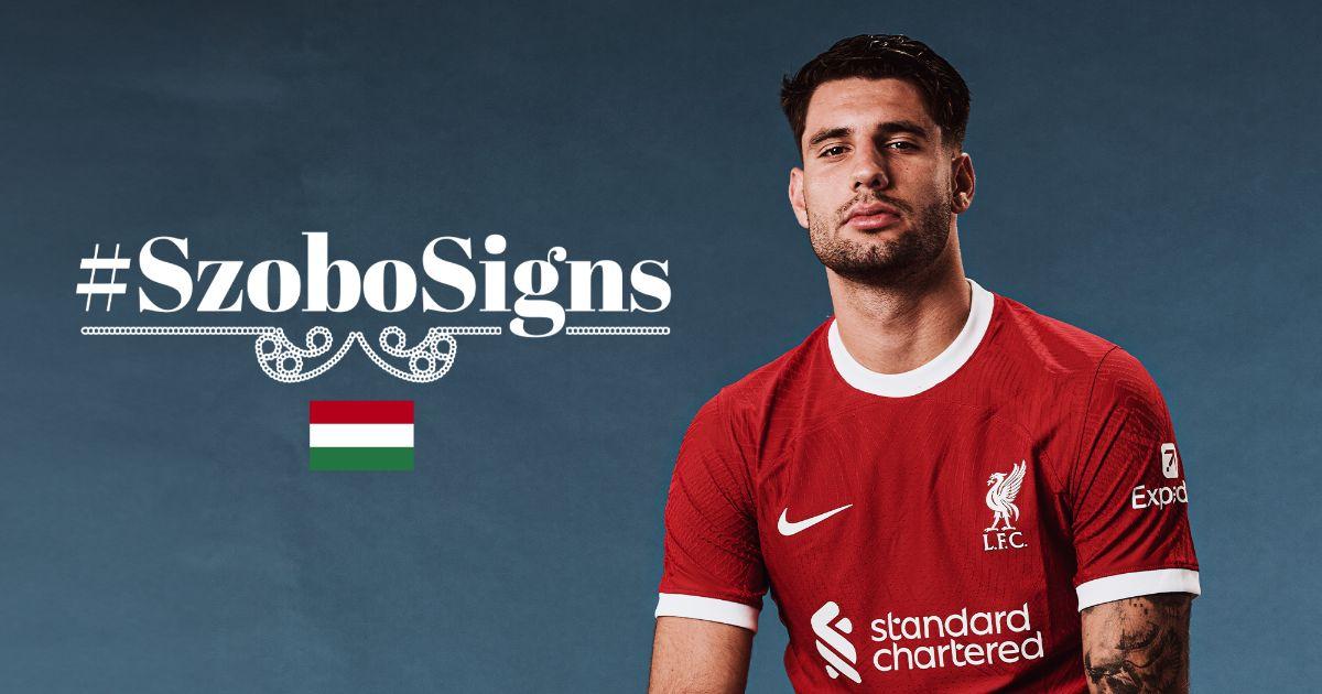 Liverpool anunció el fichaje de Dominik Szoboszlai