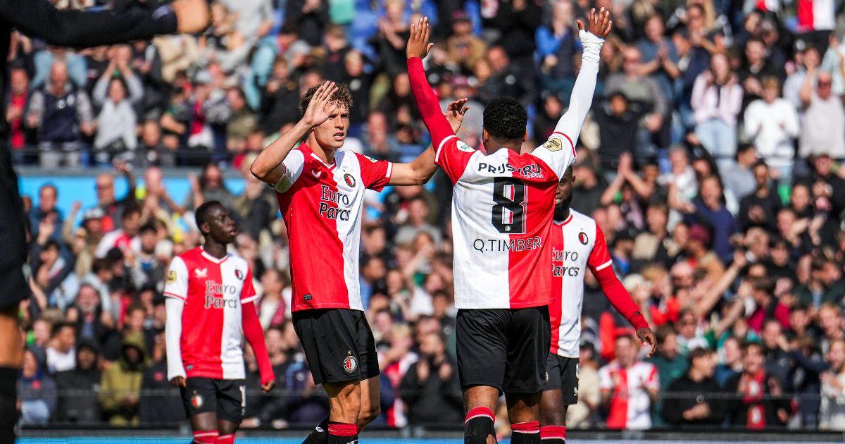 Feyenoord goleó por 6-1 al Almere City en la Eredivisie