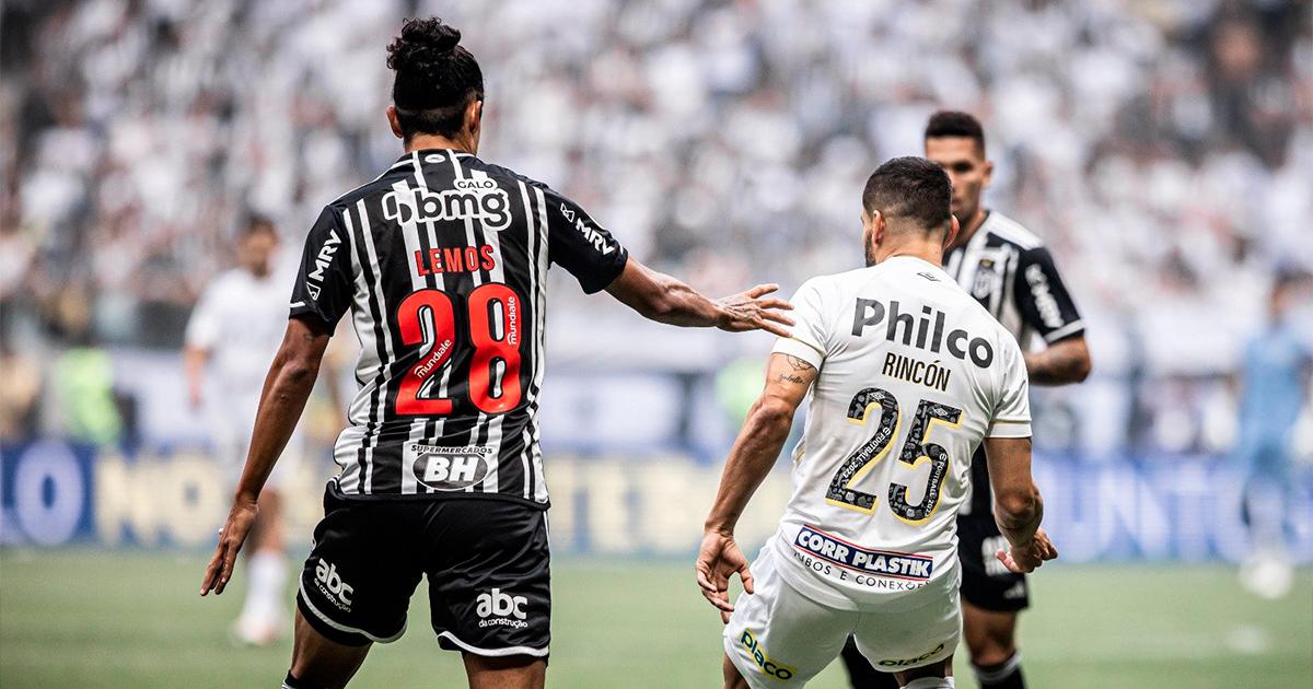 Santos cayó ante Atlético Mineiro y sigue en zona de descenso
