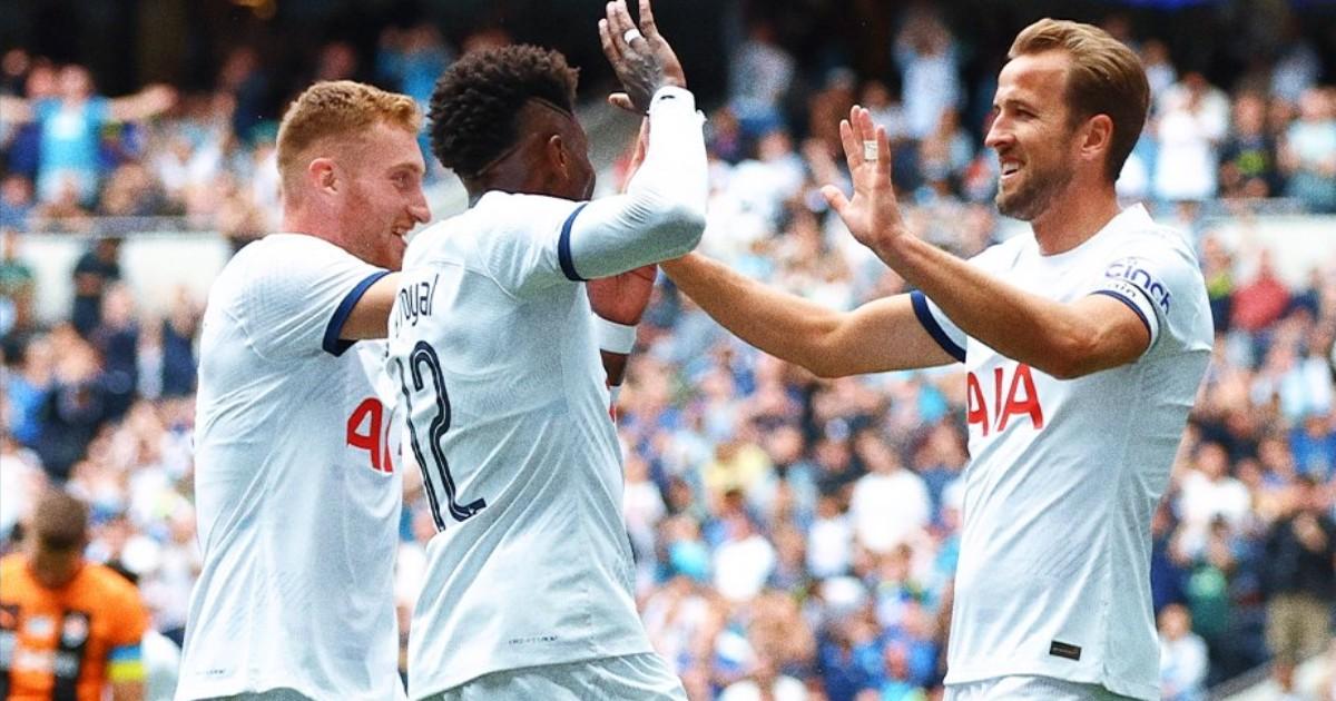 Tottenham goleó en amistoso con cuatro goles de Kane