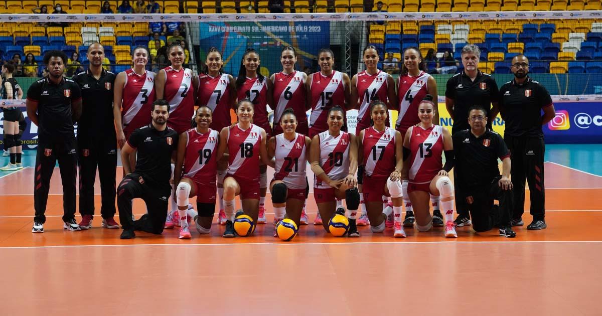 Perú cayó por 3-0 ante Brasil en Sudamericano de Voley