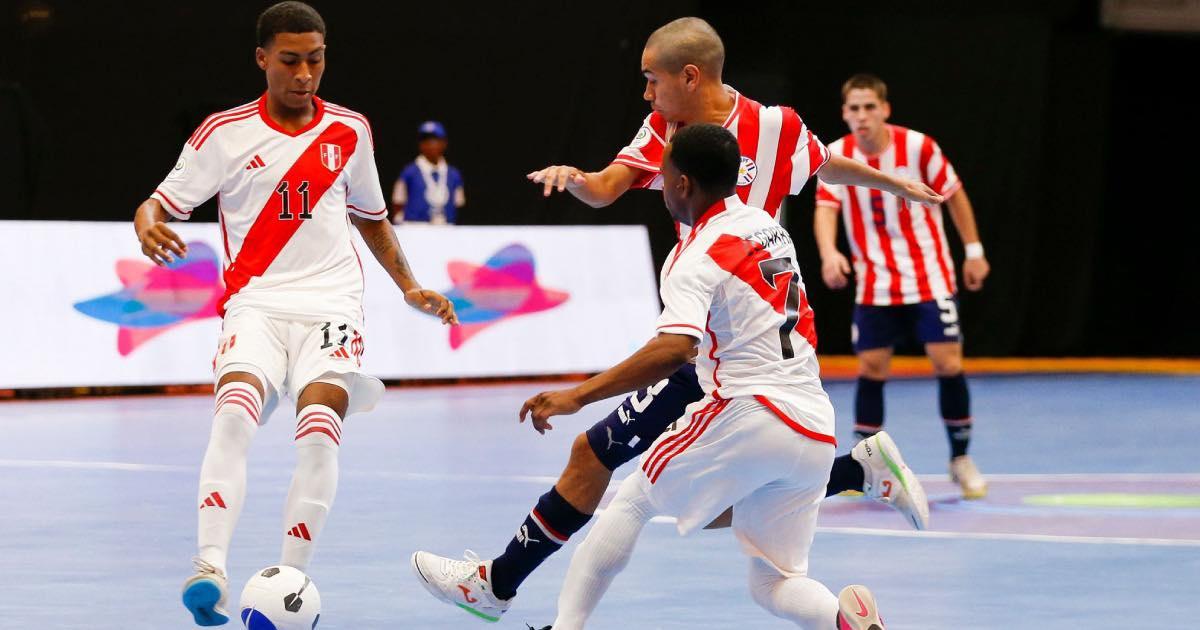 (VIDEO) ¡Arriba Perú! Bicolor venció 2-1 a Paraguay en Sudamericano de Futsal Sub 20