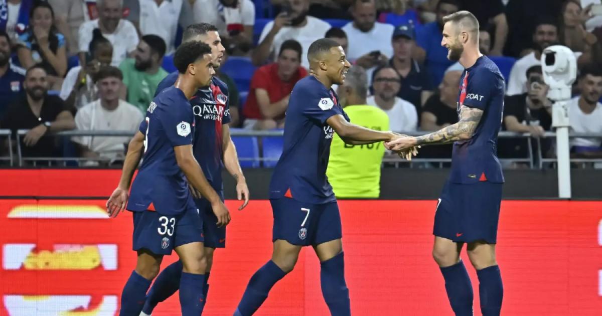 PSG goleó por 4-1 a Olympique de Lyon por la Ligue 1 