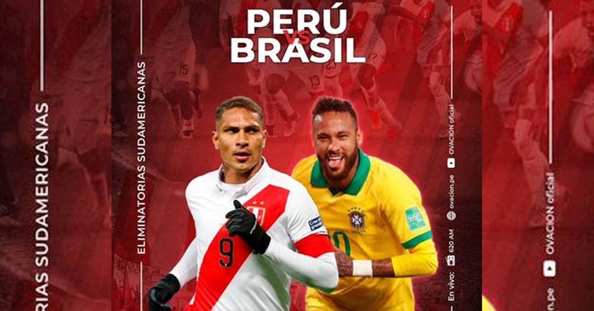 ¡Vive el Perú vs. Brasil al mejor estilo de Ovación!
