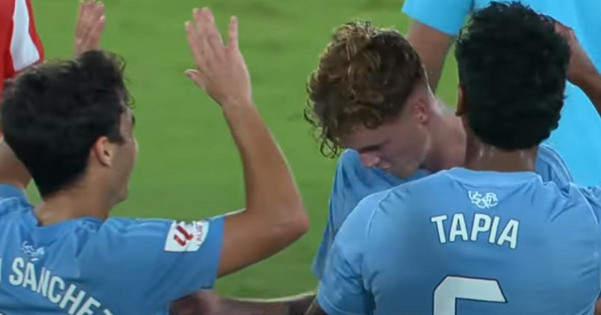 (VIDEO) Tapia jugó los minutos finales en triunfazo del Celta de Vigo