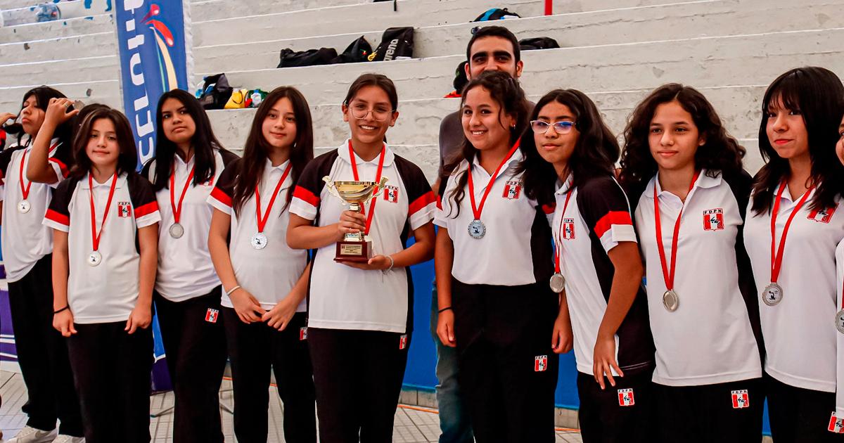 Perú, en masculino y femenino, logró título en Copa Pacífico Sub 14 de Waterpolo Lima 2023