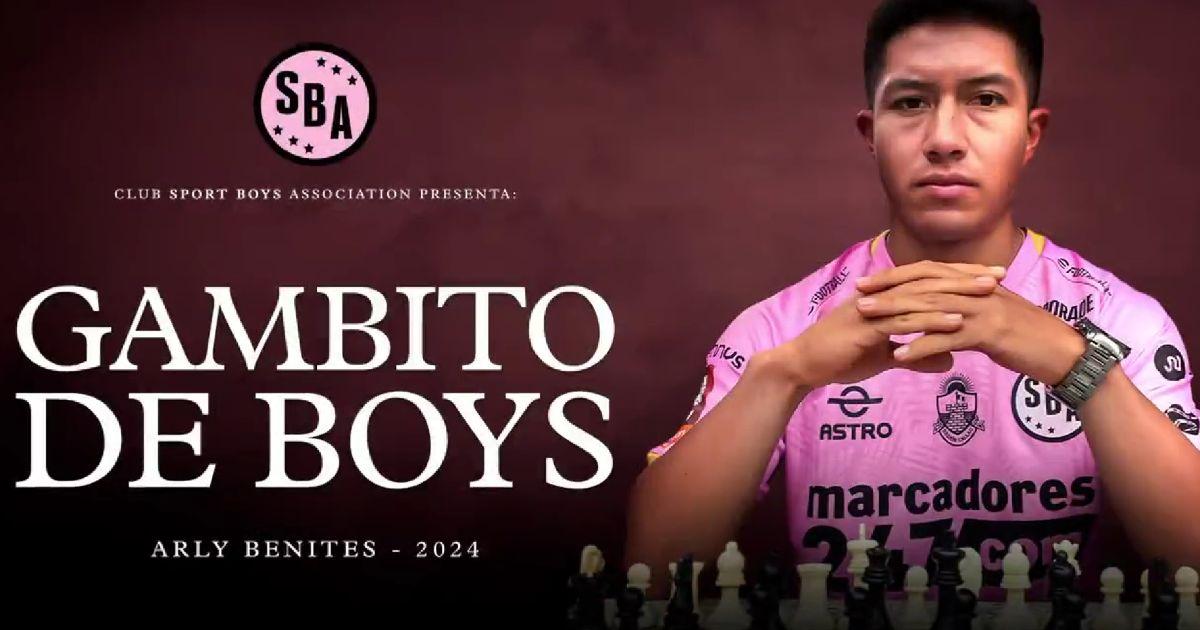 Arly Benites es nuevo jugador de Sport Boys