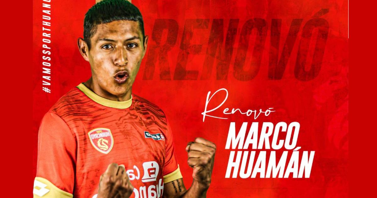 Marco Huamán extendió su vínculo con el 'Rojo Matador'