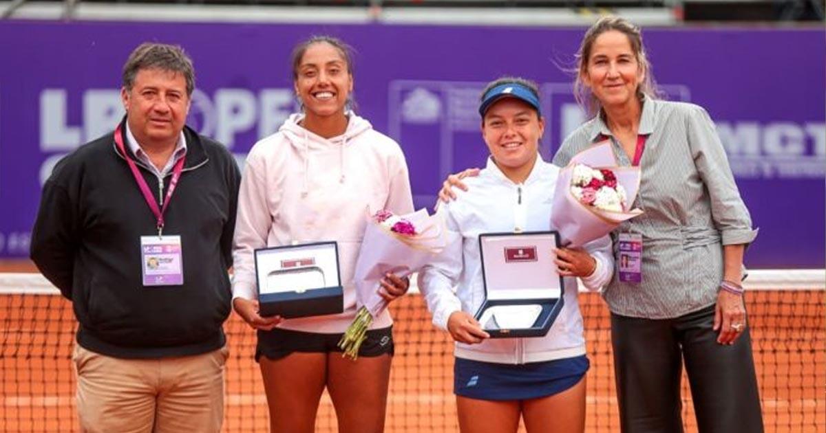 Pérez fue finalista en dobles en WTA 125 de Chile
