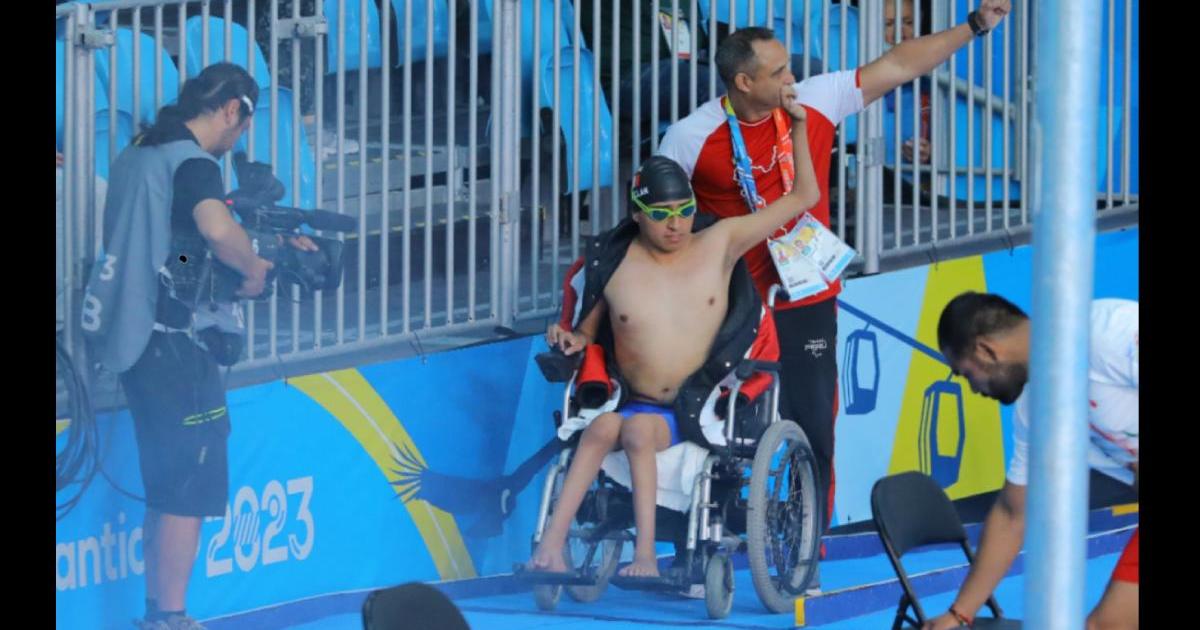 Rodrigo Santillán logró medalla de bronce en los Juegos Parapanamericanos