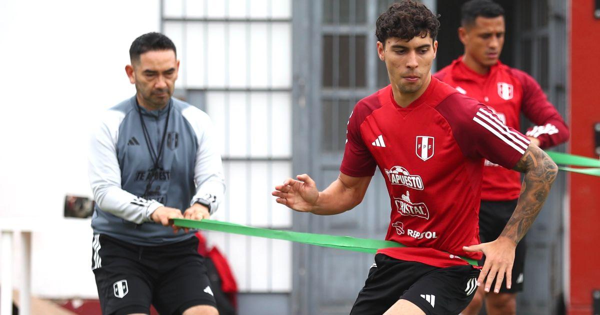 Selección peruana entrenó a dos días de partido ante Bolivia