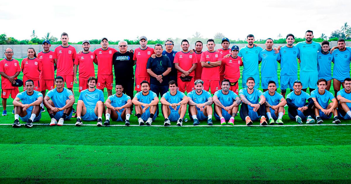 Alianza Atlético entrenó por primera vez en su propia Villa Deportiva