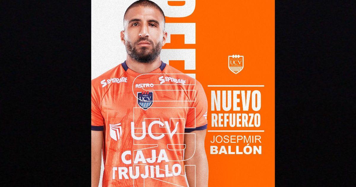 Josepmir Ballón es nuevo jugador de la Universidad César Vallejo
