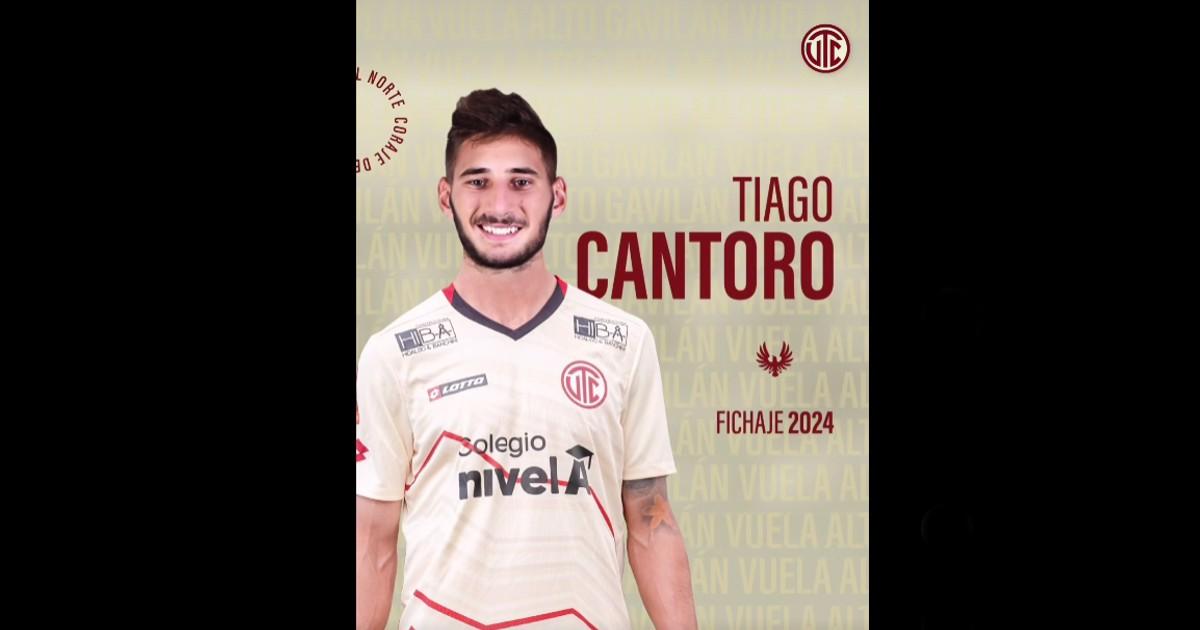 Tiago Cantoro es nuevo jugador de UTC