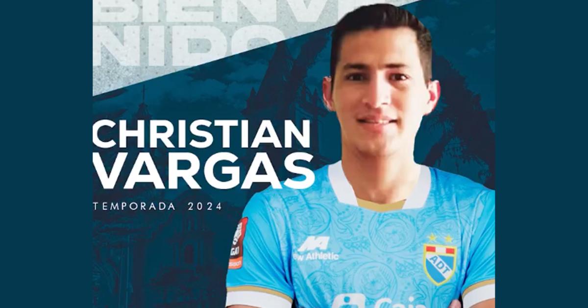 Christian Vargas regresa a ADT para la temporada 2024