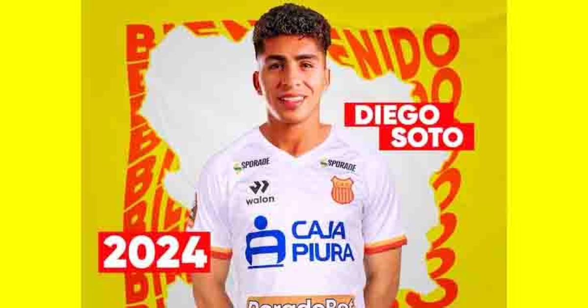 ¡Del Rímac a Piura! Diego Soto jugará por Atlético Grau en el 2024