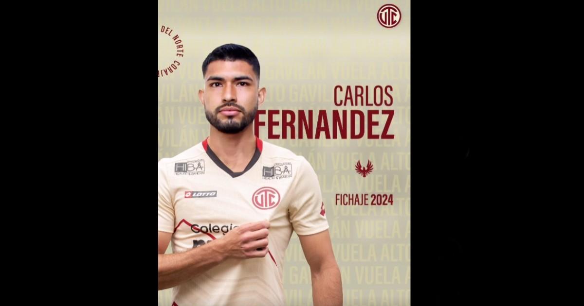 Carlos Fernández es nuevo jugador de UTC