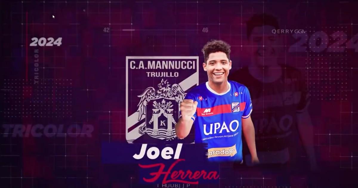 Carlos A. Mannucci anunció la llegada de Joel Herrera