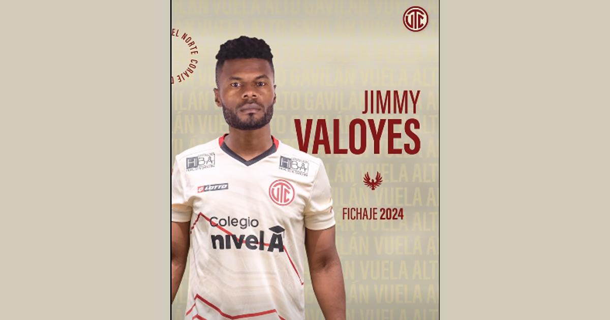 Jimmy Valoyes reforzará la zaga de UTC el 2024