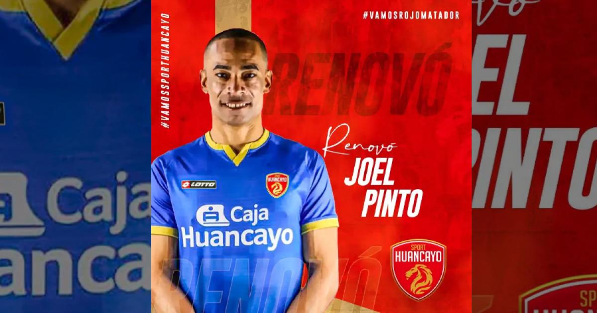 ¡Historia Pura! Joel Pinto jugará su décima tercera temporada con Sport Huancayo