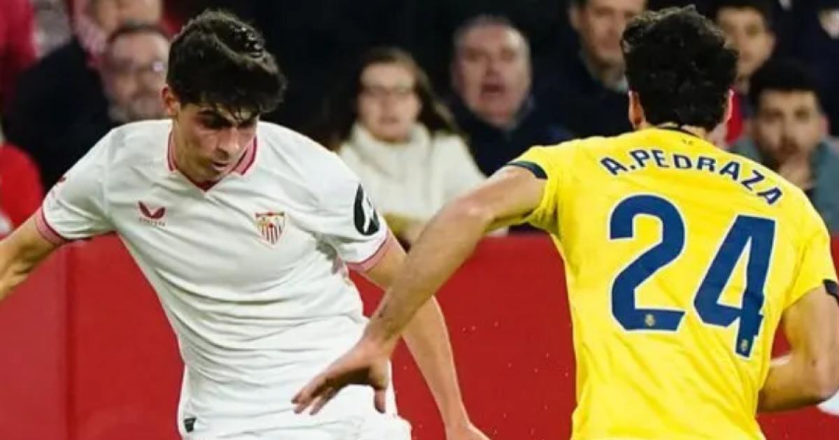 Sevilla igualó 1-1 con Villarreal y sumó seis partidos consecutivos sin ganar