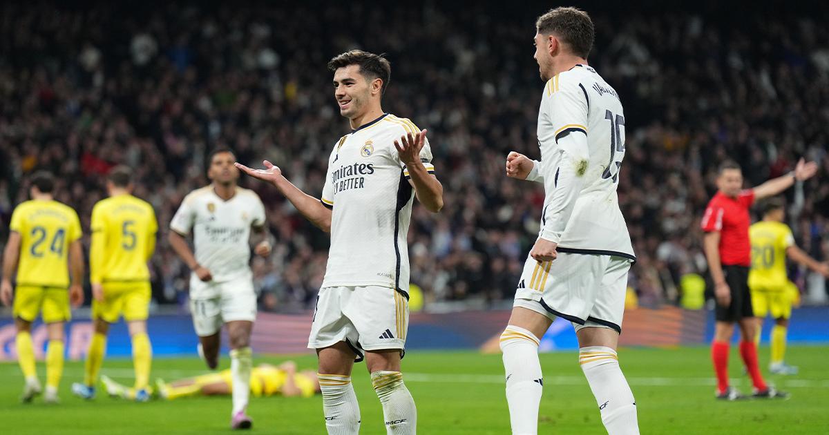 (VIDEO) Real Madrid goleó a Villarreal y dormirá en la punta de La Liga