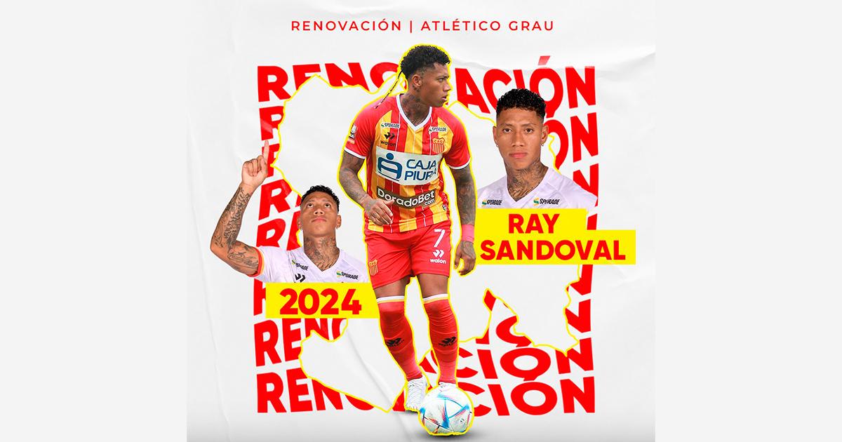 Ray Sandoval seguirá en Atlético Grau el 2024